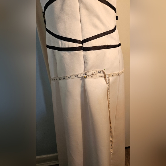 Source Unknown White and Black Maxi Dress - Picture 5 of 6